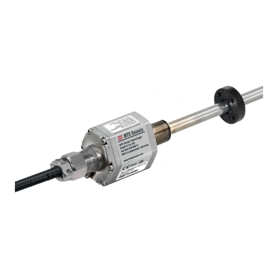 MTS Sensors Temposonics ET Series Operation Manual