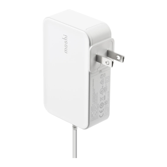 Moshi ProGeo USB-C Laptop Charger Quick Start Manual