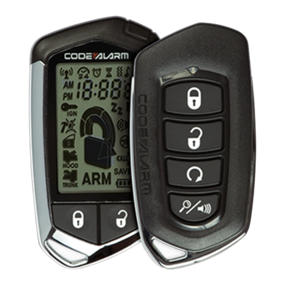 Code Alarm Professional Series CA6555 Owner's Manual