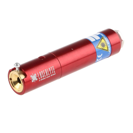 Global Laser LaserLyte Red User Manual