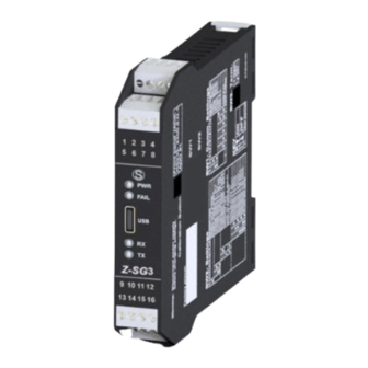 Seneca Z-SG3 Installation Manual