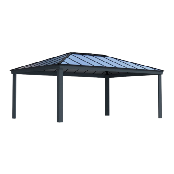 Palram CANOPIA DALLAS COLORADO 14x20 How To Assemble