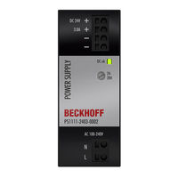 Beckhoff PS1111-2403-0002 Installation Manual