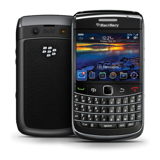 Blackberry BOLD 9780 User Manual