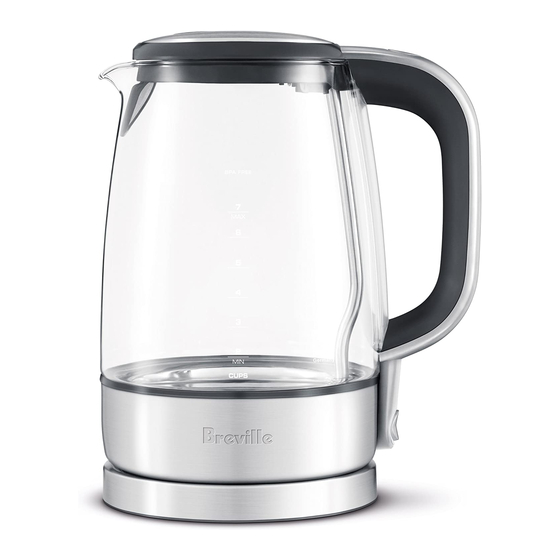 Breville Crystal Clear Kettle BKE595XL Manuals
