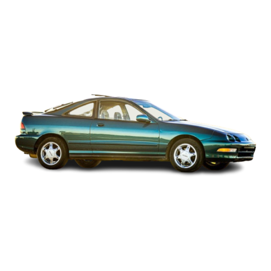 Acura 1994 Integra Service Manual