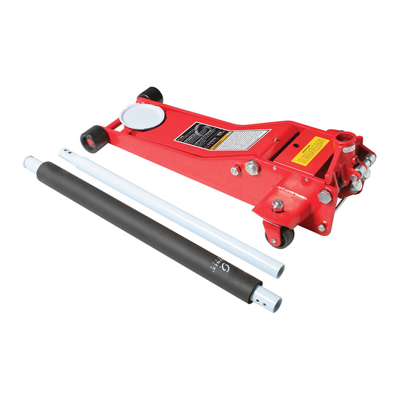 Sunex Tools 6613A Operating Manual And Parts List