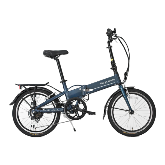 Bicycles4u 2025 folding bike