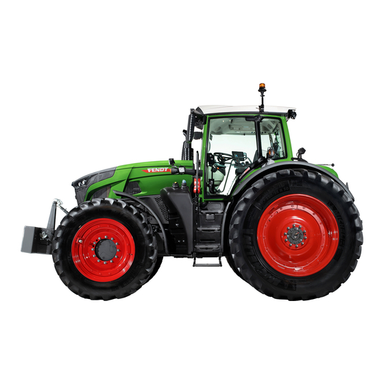 FENDT 900 Gal Liquid System Operator's Manual