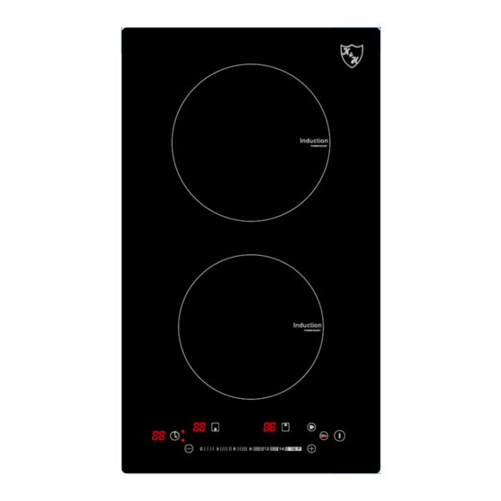 K&H DOMINO 30-IN-3600SL Induction Hob Manuals