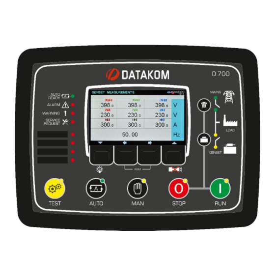 Datakom D-700 MK3 User Manual