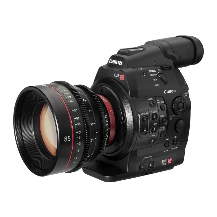 Canon EOS C300 Brochure & Specs