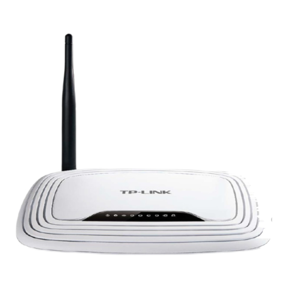 TP-Link TL- WR741ND User Manual