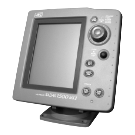 JRC Radar 1000 MKII Instruction Manual