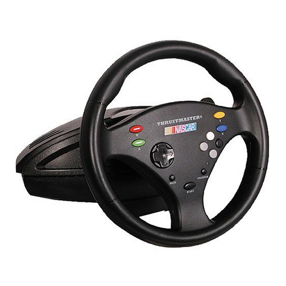 Thrustmaster NASCAR Pro Victory RF Quick Install Manual