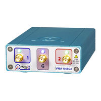 MegiQ VNA0440 User Manual