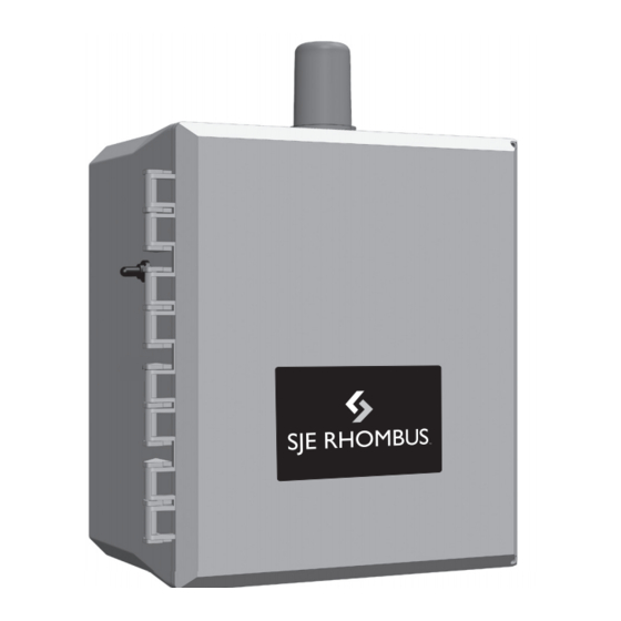 SJE Rhombus Three Phase Duplex Installation And Operation Manual