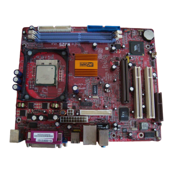 PCchips M925 Series User Manual