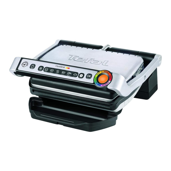 TEFAL OPTIGRILL GC705D16 Manuals