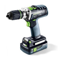 Festool DRC 18/4 Original Instructions Manual