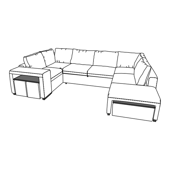 CONFORAMA 1017 Assembly Instructions Manual