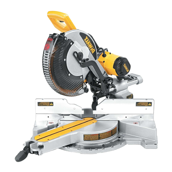 DeWalt DW718 Instruction Manual