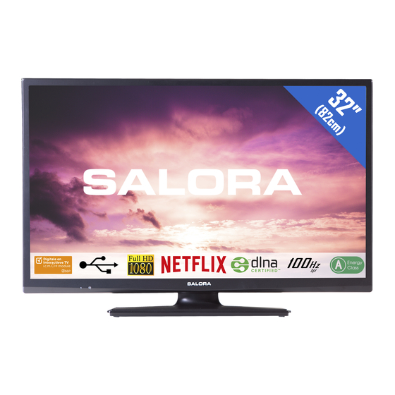 Salora 32LED9202FCS Operating Instructions Manual