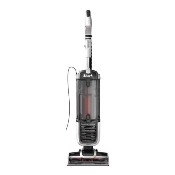 Shark Navigator PET PLUS NV251 Quick Start Manual