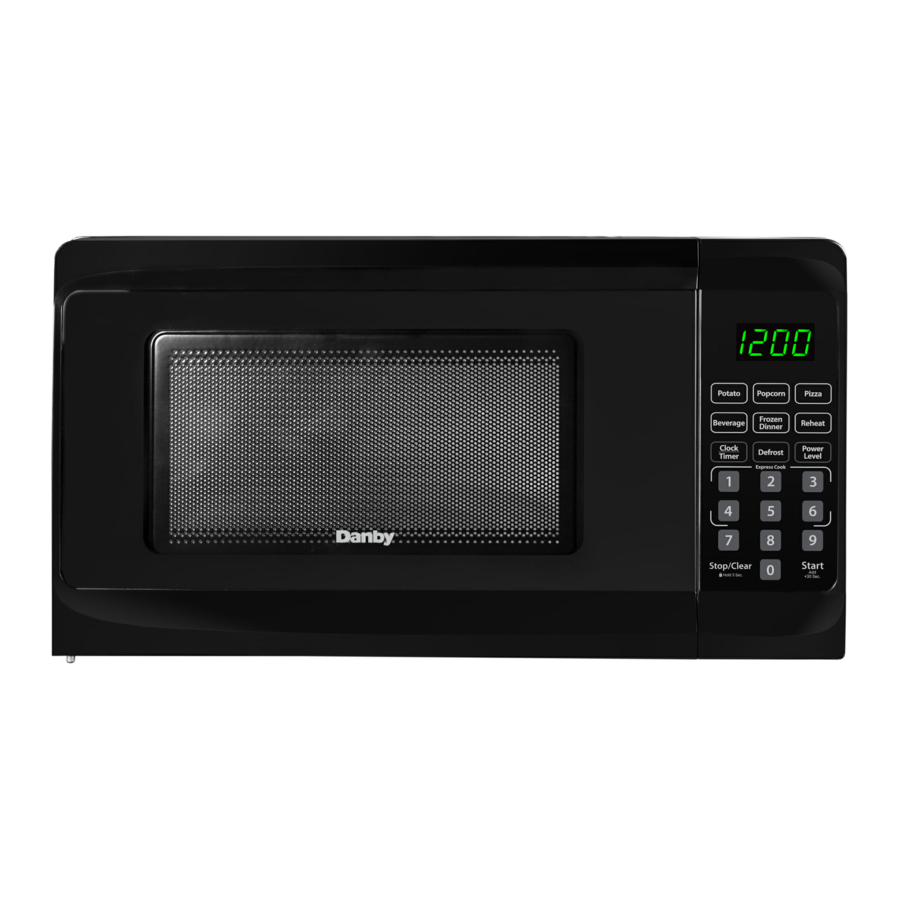 Danby DBMW0720AWD, DBMW0720ABD 0.7 cu. ft. Countertop Microwave
