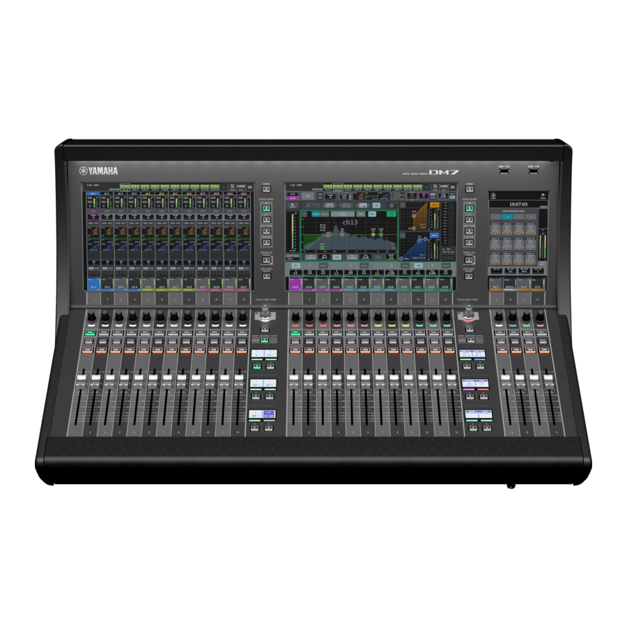 Yamaha DM7, DM7 COMPACT Manual