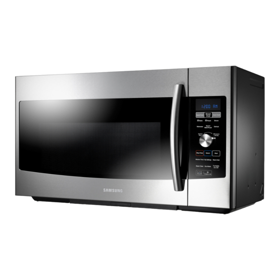 Samsung ME179KFETSR/AA Installation Instructions Manual