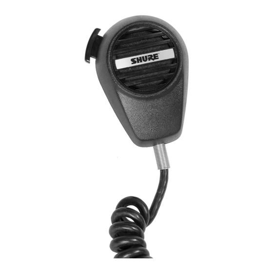 Shure 527B User Manual