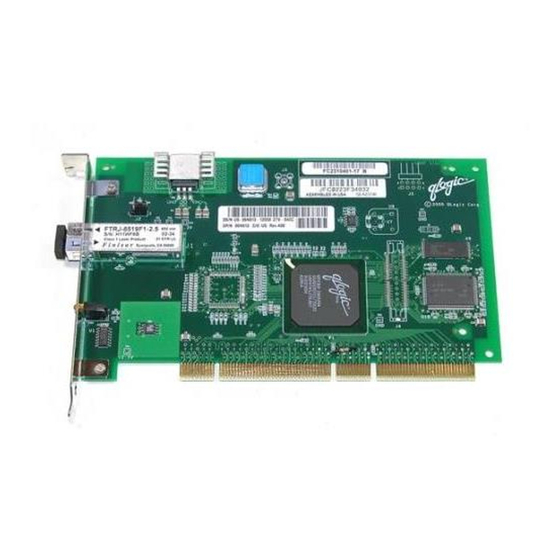 Qlogic QLA 2310F User Manual