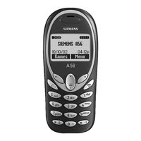 SIEMENS A56 User Giude