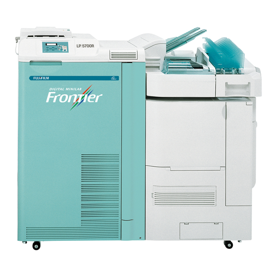 FujiFilm Digital Minilab Frontier LP5700R Brochure & Specs