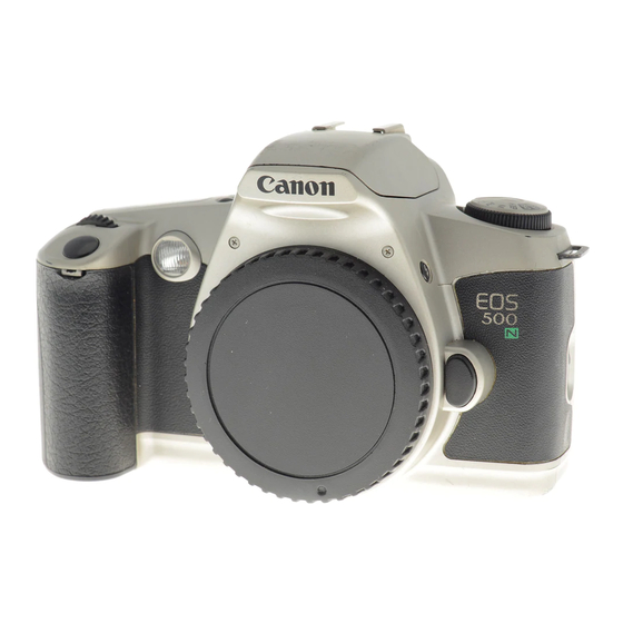 Canon EOS 500N Instructions Manual