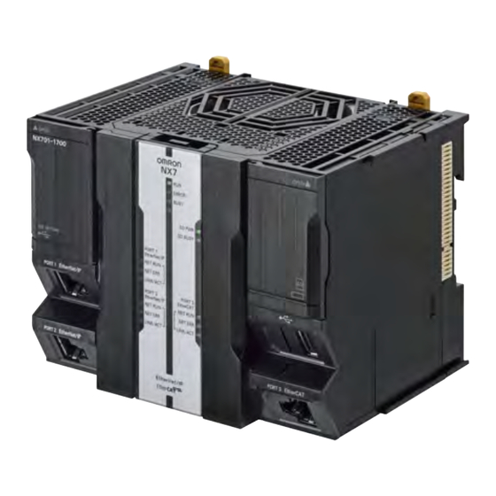 Omron NX701-1700 User Manual