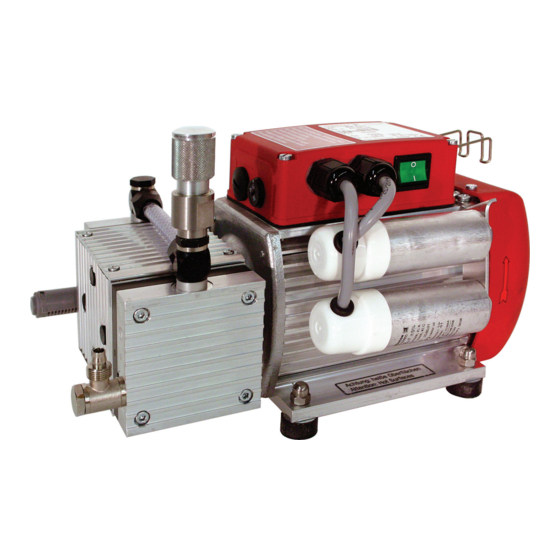 Pfeiffer Vacuum MVP 015-2 Operating Instructions Manual