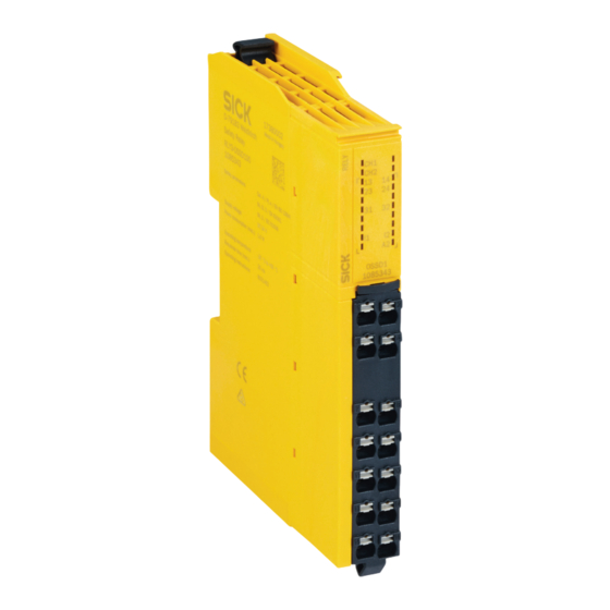 SICK ReLy OSSD1 Operating Instructions Manual