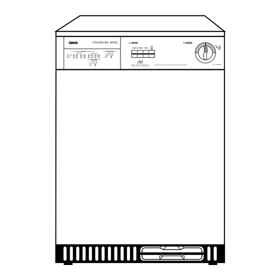 Zanussi TC 485 W Instruction Booklet