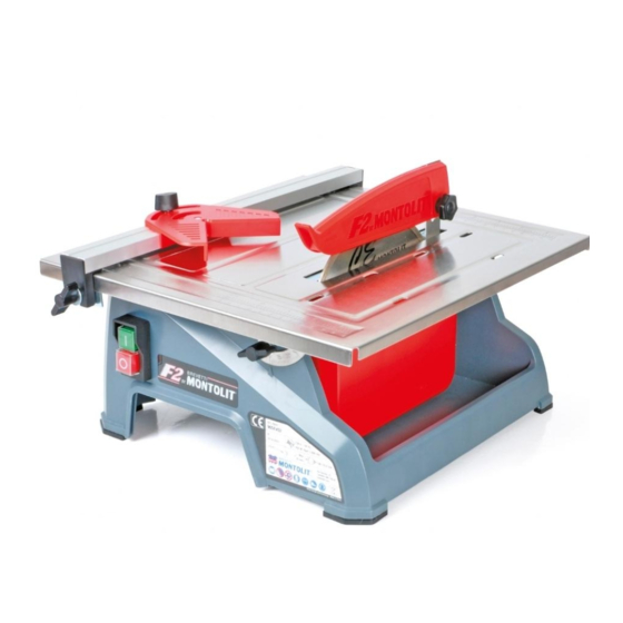 Brevetti Montolit F2 Manual