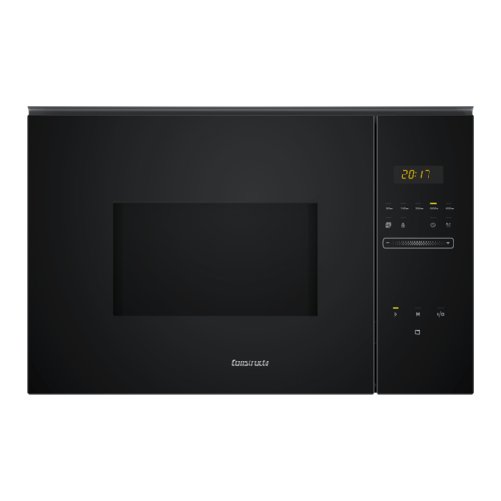 CONSTRUCTA CC4P91262 User Manual And Installation Instructiions