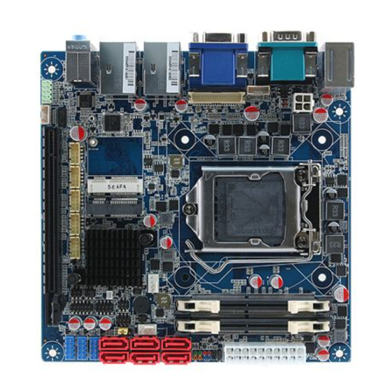 Avalue Technology EMX-Q170KP-B1R User Manual