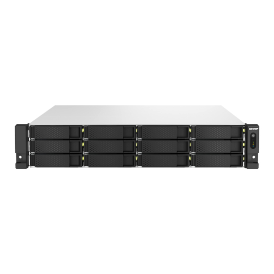 QNAP TS-h 87XU-RP Series Storage Solution Manuals