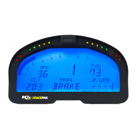 Racepak 250-DS-IQ3SL Installation Manual