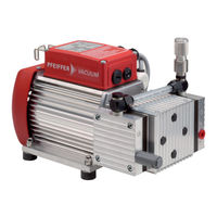 Pfeiffer Vacuum MVP 015 2 Operating Instructions Manual