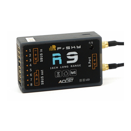 FrSky R9 STAB OTA Instruction Manual