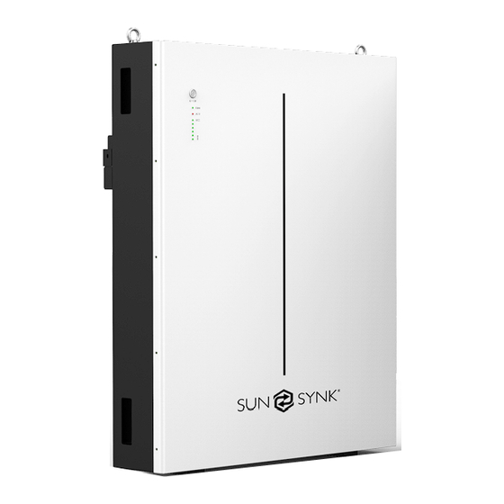 SunSynk SUN-BATT-15.97 Manual