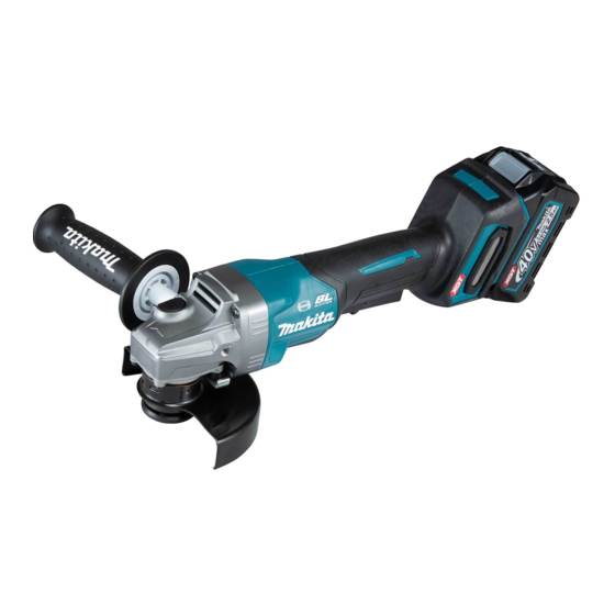 Makita GA011G Instruction Manual