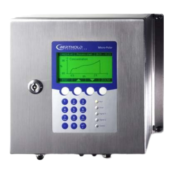 Berthold MicroPolar Brix ++ LB 565 User Manual